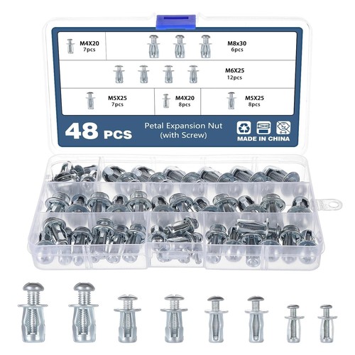 48pcs jack nuts petal - 48pcs,