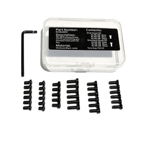 Screw set 36 - #6-48, |